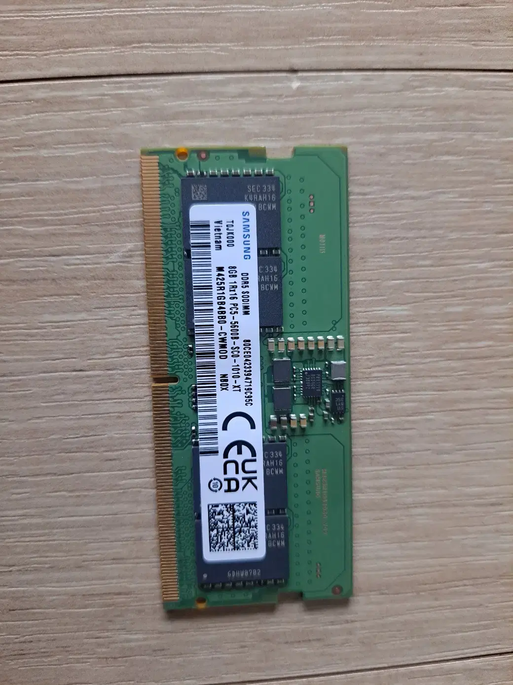 노트북용 램 DDR5  8GB